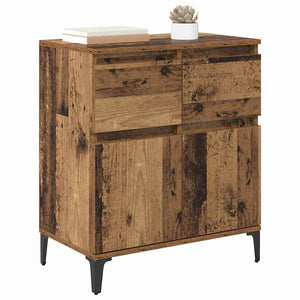 Sideboard Altholz & Eisen 60x35x70cm