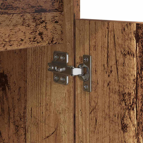 Nachttisch Altholz mit Schublade