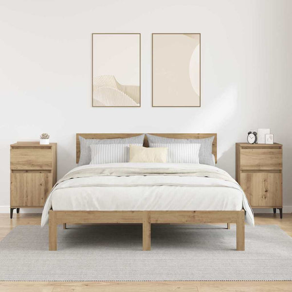 Nachttisch 2er-Set Artisan Eiche