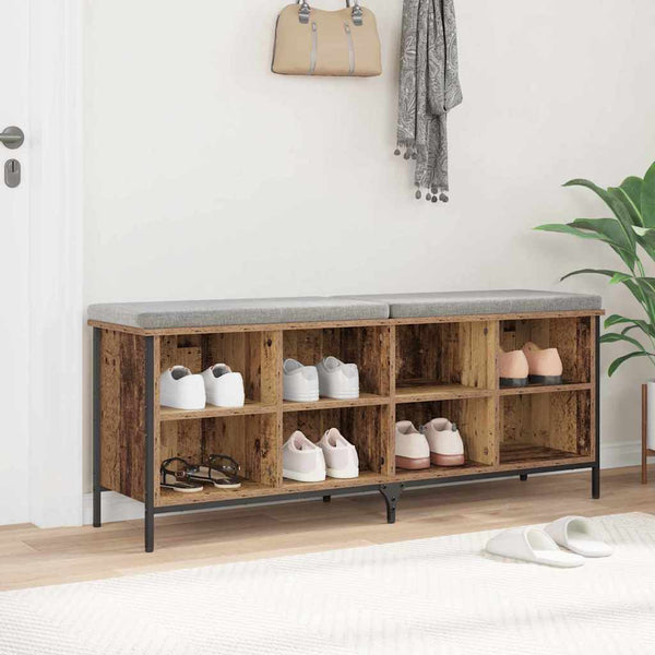 Schuhschrank Altholz Design