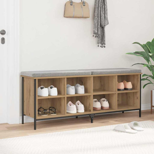Schuhschrank Artisan Eiche mit Regal