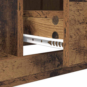 Couchtisch Altholz mit Schubladen