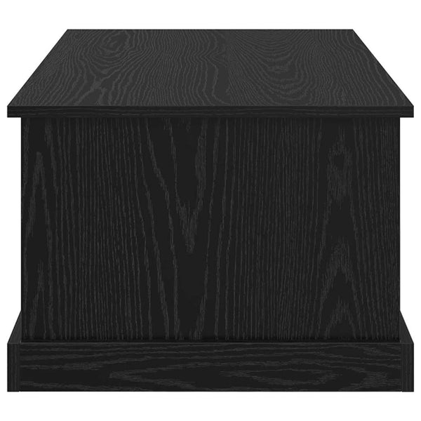Couchtisch Schwarz Eichenoptik 90x50 cm