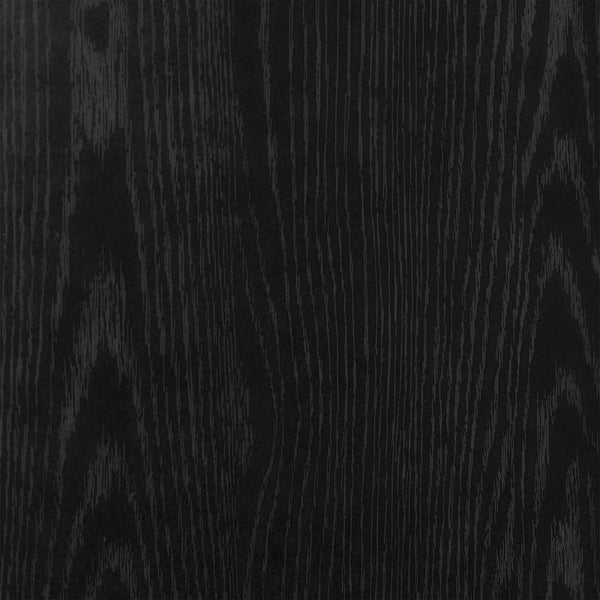 Schwarzer Couchtisch Eichenoptik 50x50 cm