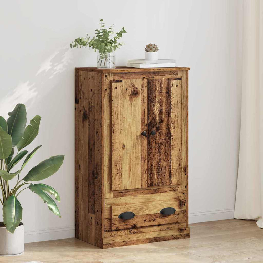 Highboard Altholz 60x35,5x103,5cm