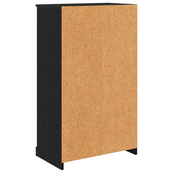 Highboard Schwarz Eichen-Optik, 60 cm