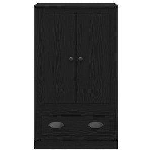 Highboard Schwarz Eichen-Optik, 60 cm