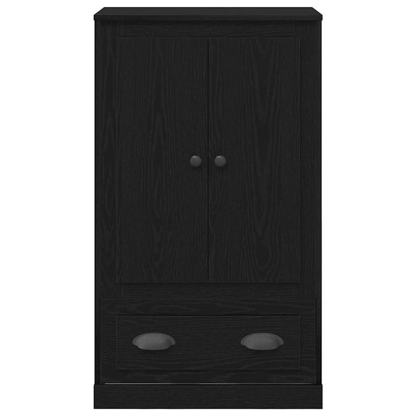 Highboard Schwarz Eichen-Optik, 60 cm