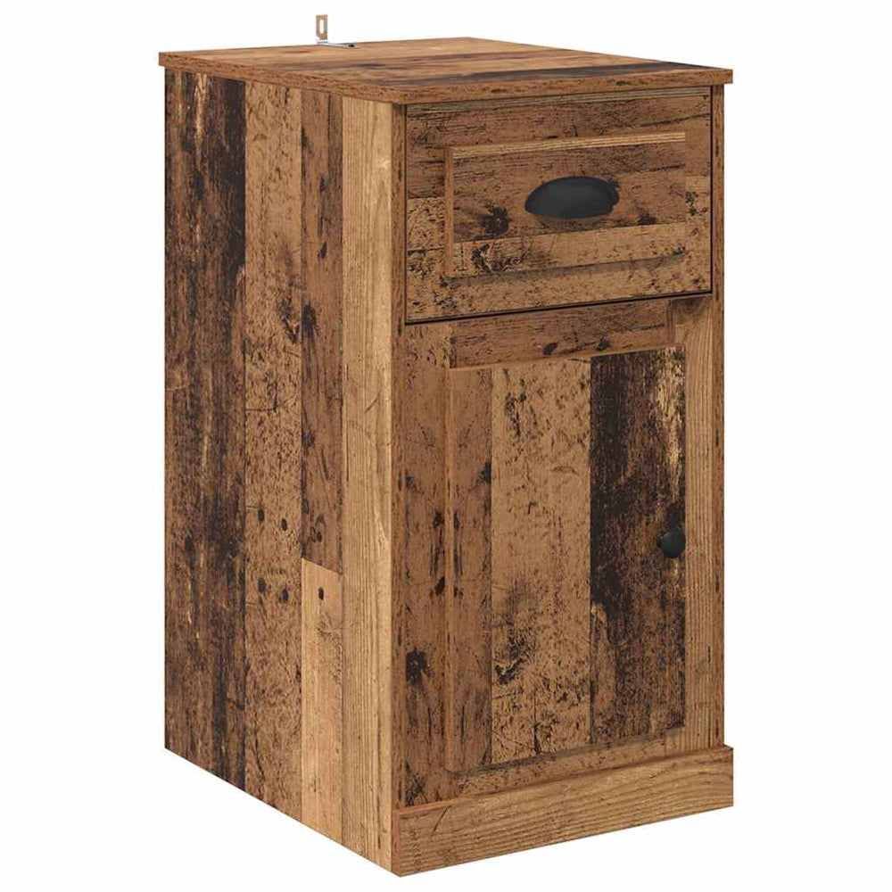 Seitenschrank Altholz 40x50x75 cm