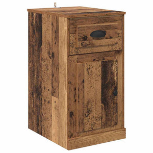 Seitenschrank Altholz 40x50x75 cm