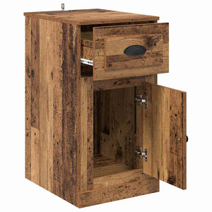Seitenschrank Altholz 40x50x75 cm
