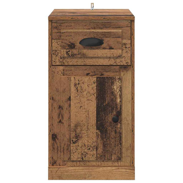 Seitenschrank Altholz 40x50x75 cm