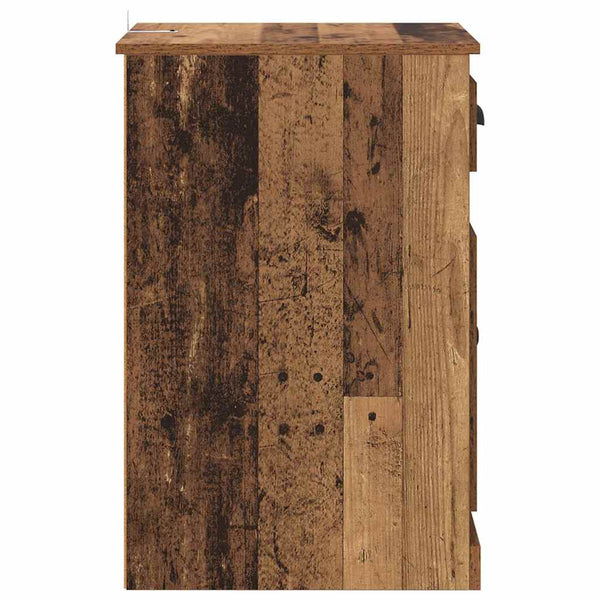 Seitenschrank Altholz 40x50x75 cm