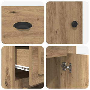 Seitenschrank Artisan-Eiche 40x50x75 cm