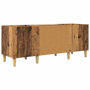 Schallplattenschrank Altholz