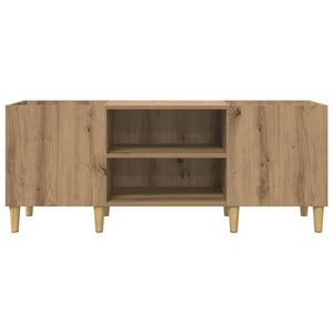 Schallplattenschrank Artisan Eiche 121 cm