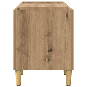 Schallplattenschrank Artisan Eiche 121 cm