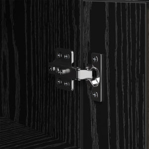 vidaXL Sideboard Olden Black Oak Look 34.5 x 34 x 90 cm