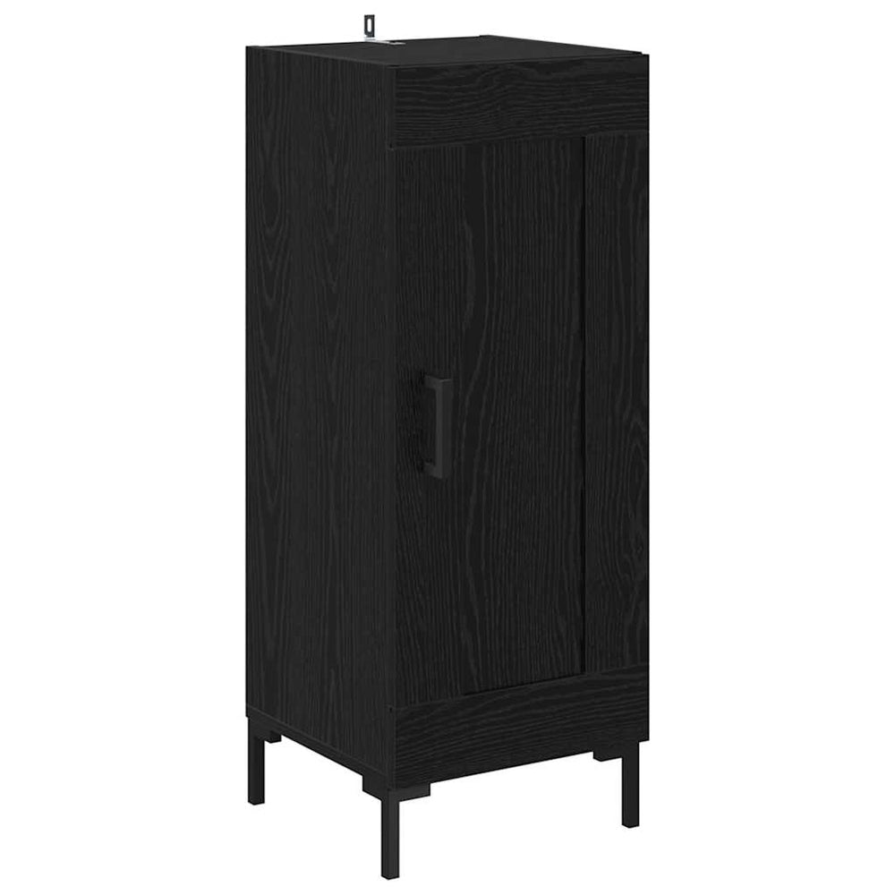 vidaXL Sideboard Olden Black Oak Look 34.5 x 34 x 90 cm