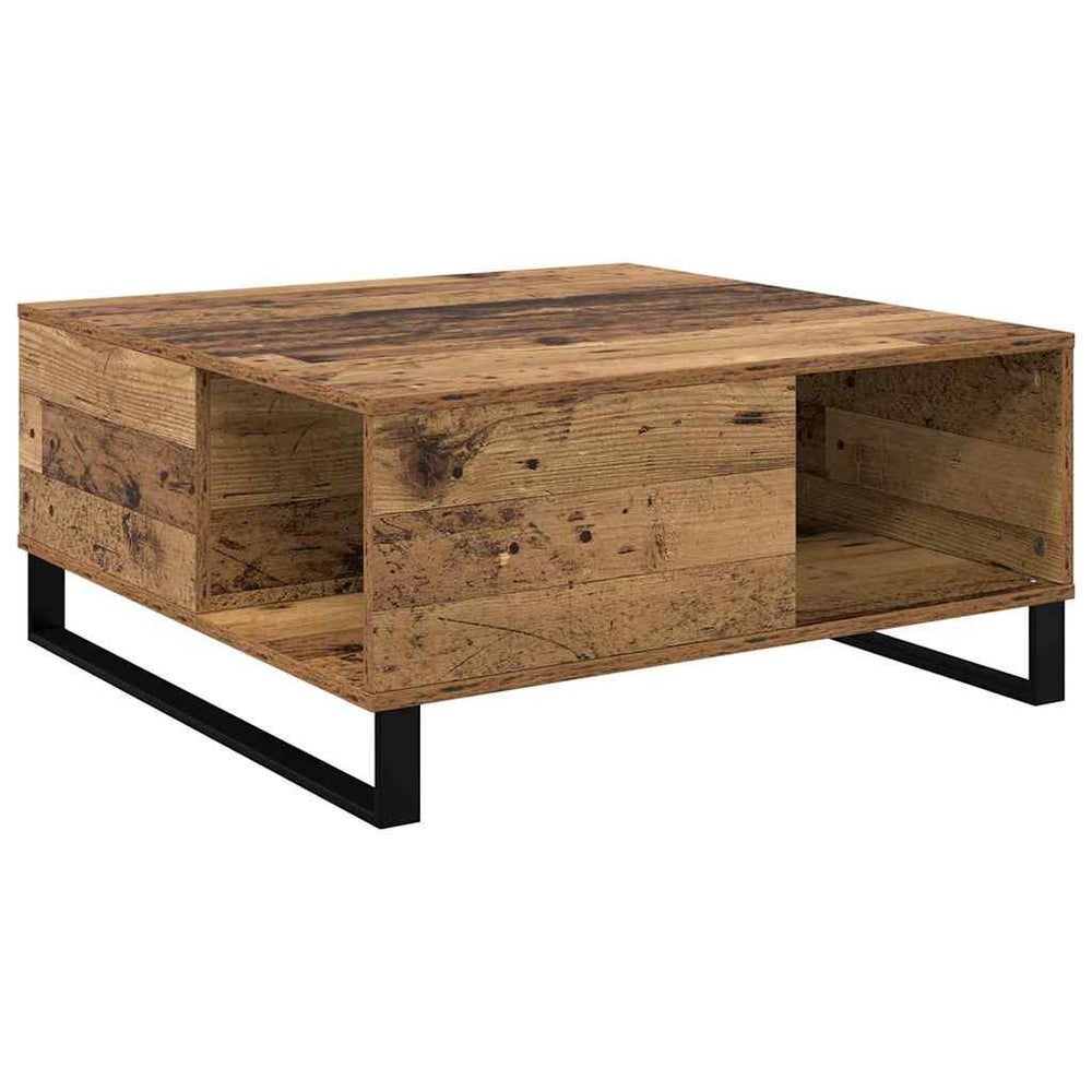 Couchtisch Altholz 80x80 cm