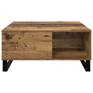 Couchtisch Altholz 80x80 cm