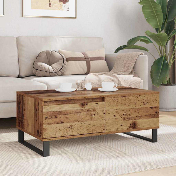Couchtisch Altholz 90x50 cm