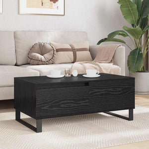 Couchtisch Schwarz Eiche 90x50 cm