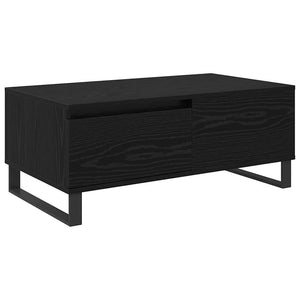 Couchtisch Schwarz Eiche 90x50 cm