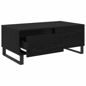 Couchtisch Schwarz Eiche 90x50 cm