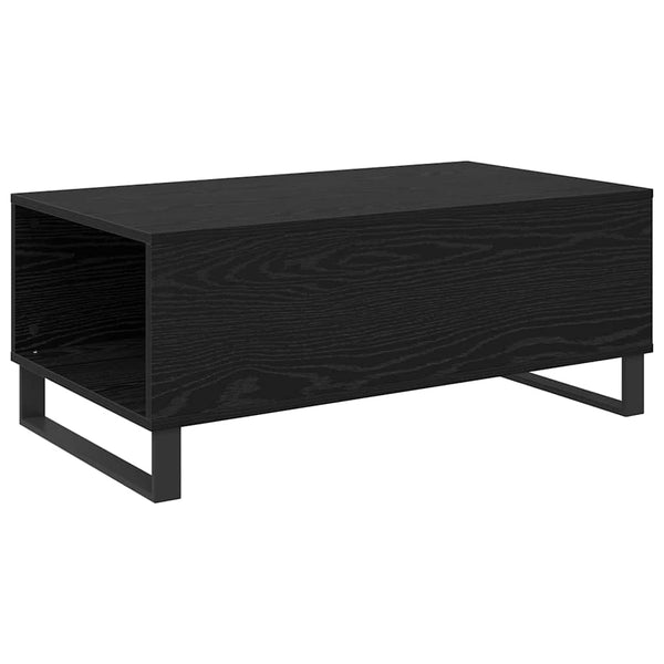 Couchtisch Schwarz Eiche 90x50 cm