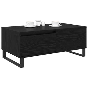 Couchtisch Schwarz Eiche 90x50 cm