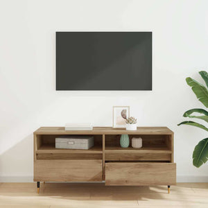 TV-Schrank Artisan Eiche 100 cm mit Schubladen