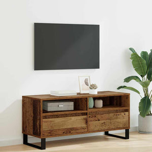 TV-Schrank Altholz & Eisen, 100 cm