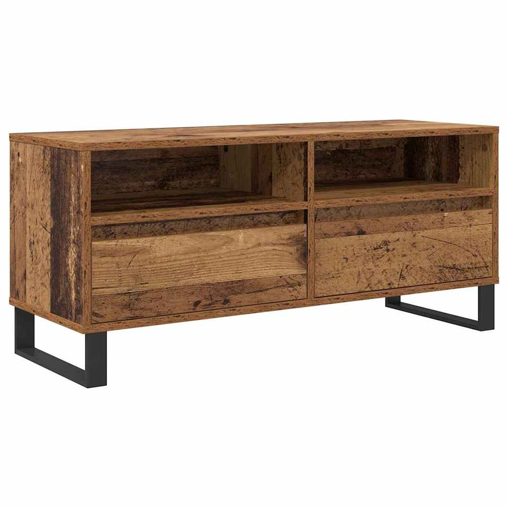 TV-Schrank Altholz & Eisen, 100 cm
