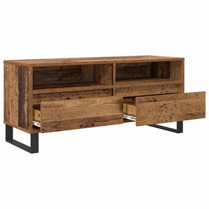 TV-Schrank Altholz & Eisen, 100 cm