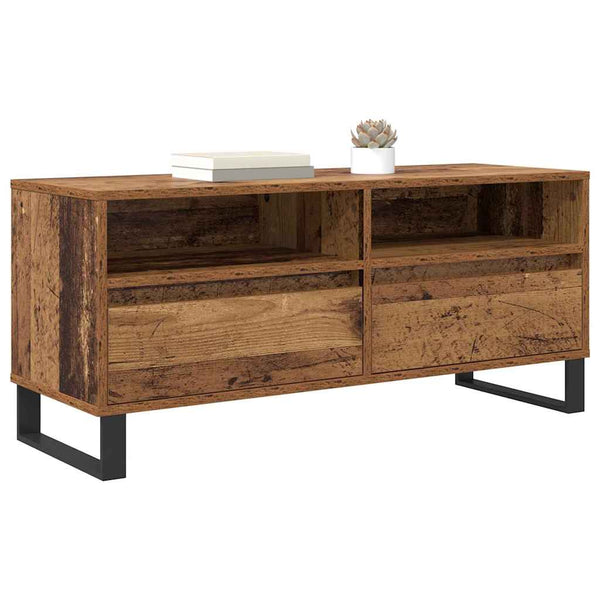 TV-Schrank Altholz & Eisen, 100 cm