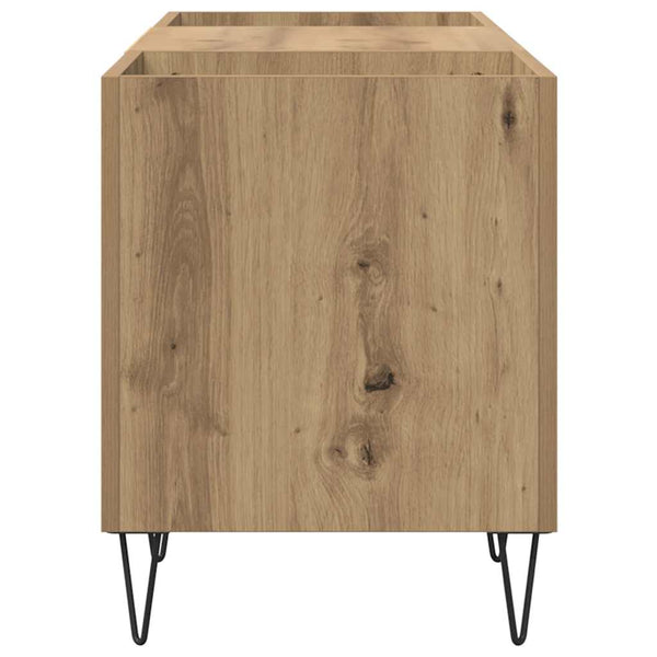 Schallplattenschrank Artisan Eiche mit Regal