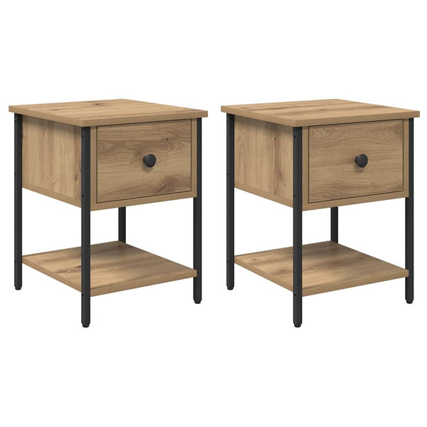 Nachttisch 2er Set Artisan Eiche