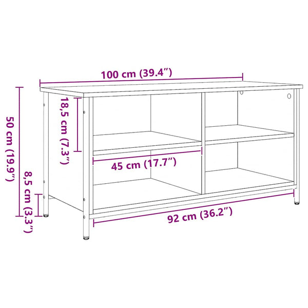 TV-Schrank Artisan Eiche 100 cm