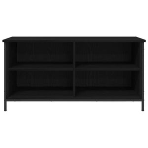 TV-Schrank Schwarz Eichen-Optik 100 cm