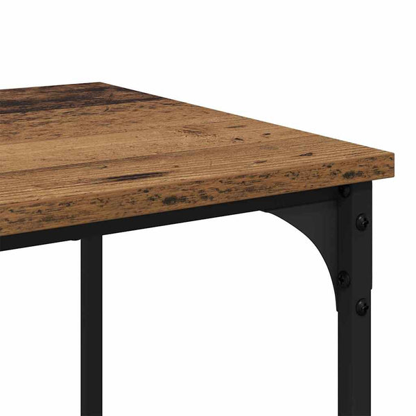 Couchtisch Altholz 40x40 cm