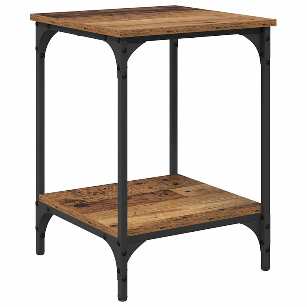 Couchtisch Altholz 40x40 cm