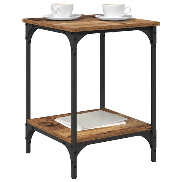 Couchtisch Altholz 40x40 cm