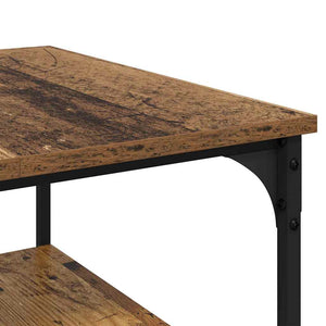 Couchtisch Altholz 55x55 cm