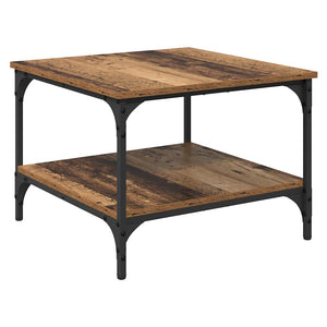 Couchtisch Altholz 55x55 cm