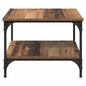 Couchtisch Altholz 55x55 cm
