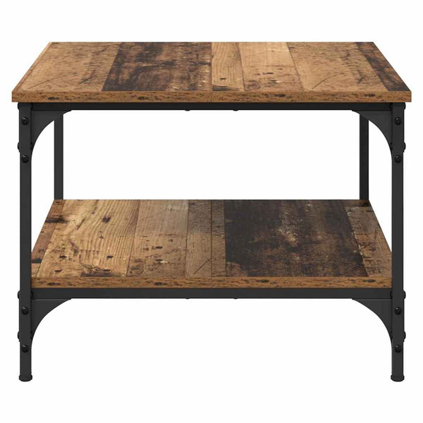 Couchtisch Altholz 55x55 cm