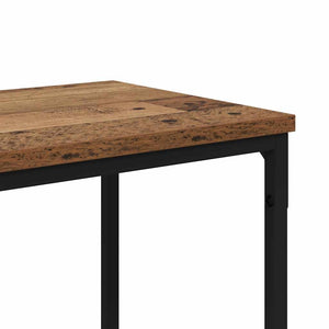 Konsolentisch Altholz mit Regal 180cm