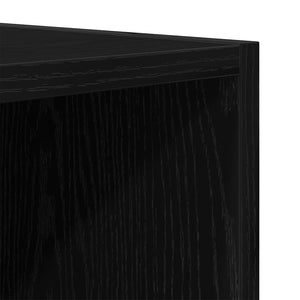 TV-Schrank, Schwarz Eichen-Optik, 103,5 cm