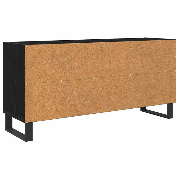 TV-Schrank, Schwarz Eichen-Optik, 103,5 cm